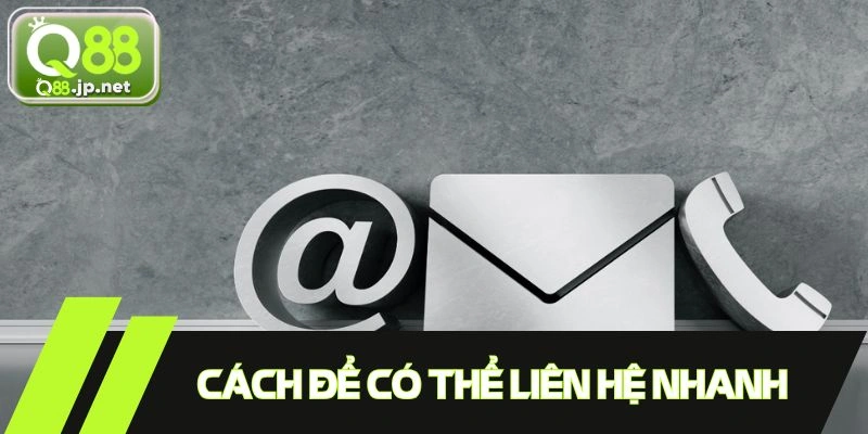 Các phương thức kết nối với trang web nhanh chóng