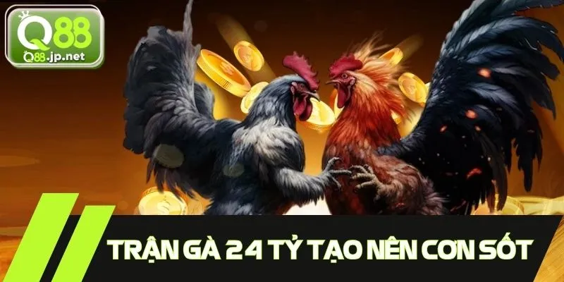 Trận gà 24 tỷ tạo nên cơn sốt lớn, thu hút nhiều sự quan tâm